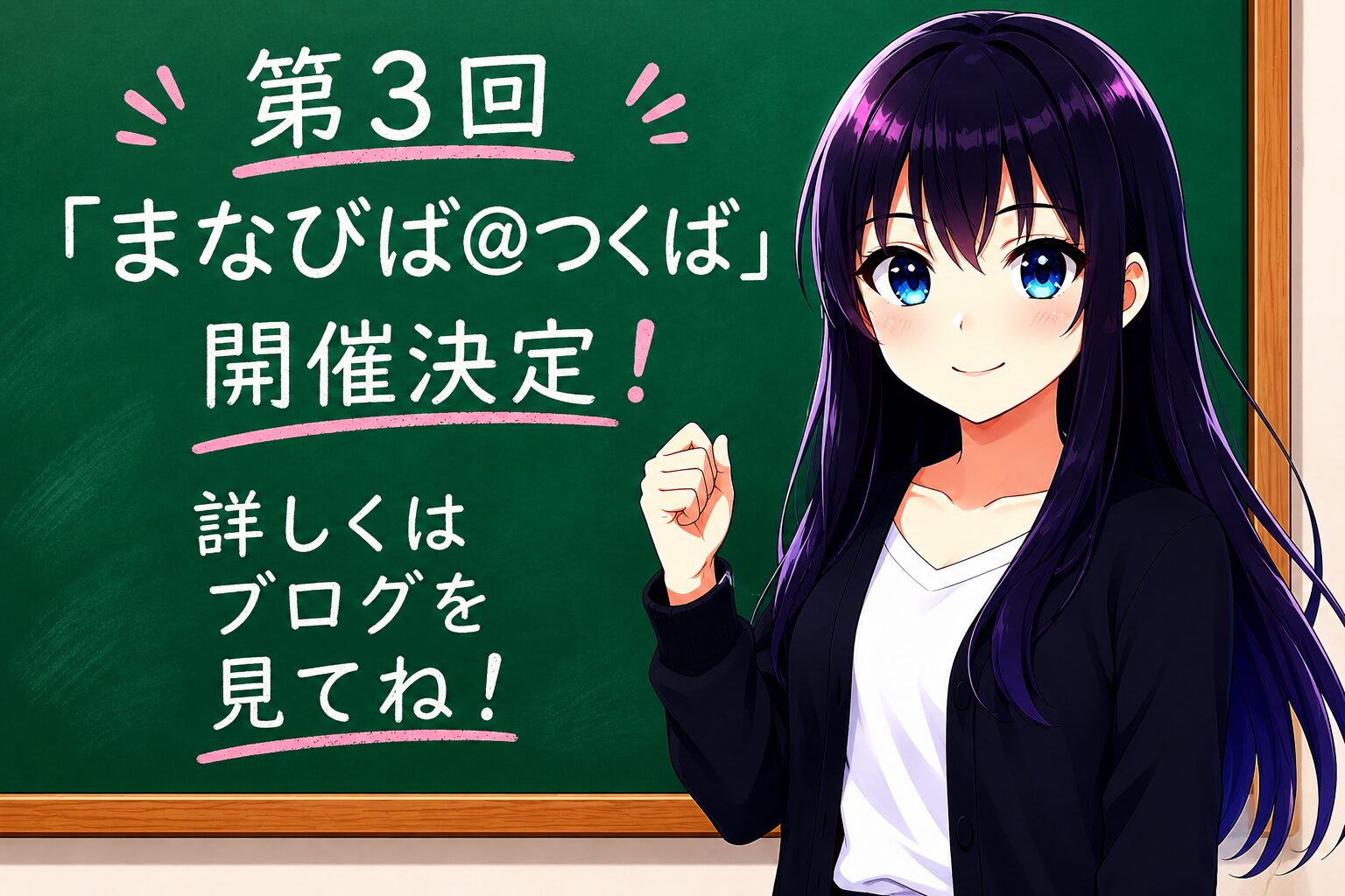 第3回「まなびば＠つくば」開催です！